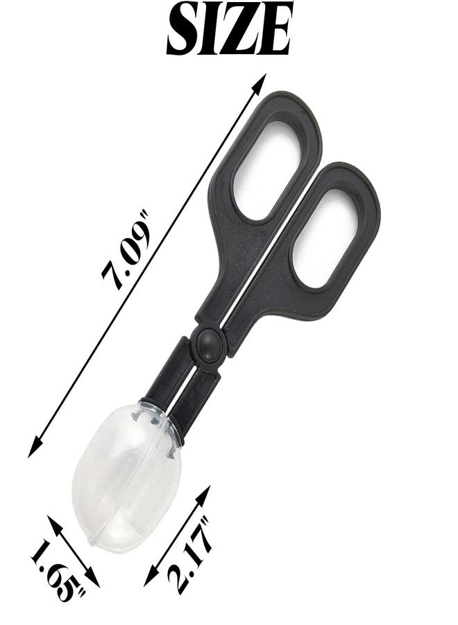 NSBELL 4PCS Reptile Feeding Clamp Reptile Poop Scoop Cage Fish Tank Cleaning Tools Reptile Feeding Tool for Gecko Lizard Bearded Dragon - Image 2